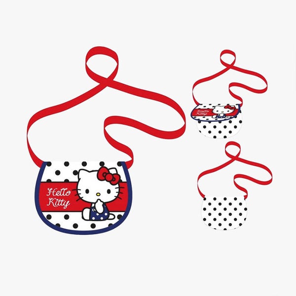 BOLSO BANDOLERA HELLO KITTY&KUROMI CIERRE MAGNETICO 003