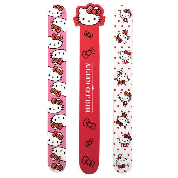 SET 3 LIMAS DE UÑAS 18CM HELLO KITTY
