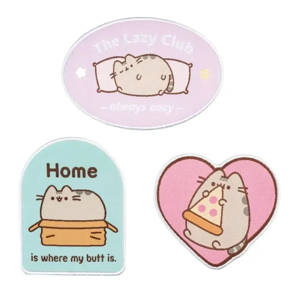SET DE 3 PARCHES GATO PUSHEEN