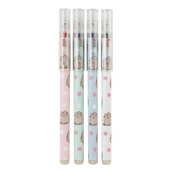 SET DE BOLÍGRAFOS BORRABLES GATO PUSHEEN