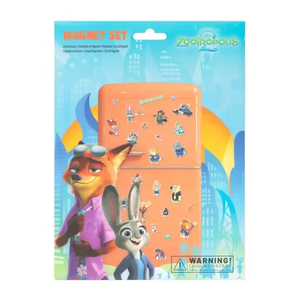 SET DE IMANES TROQUELADOS DISNEY ZOOTROPOLIS 2