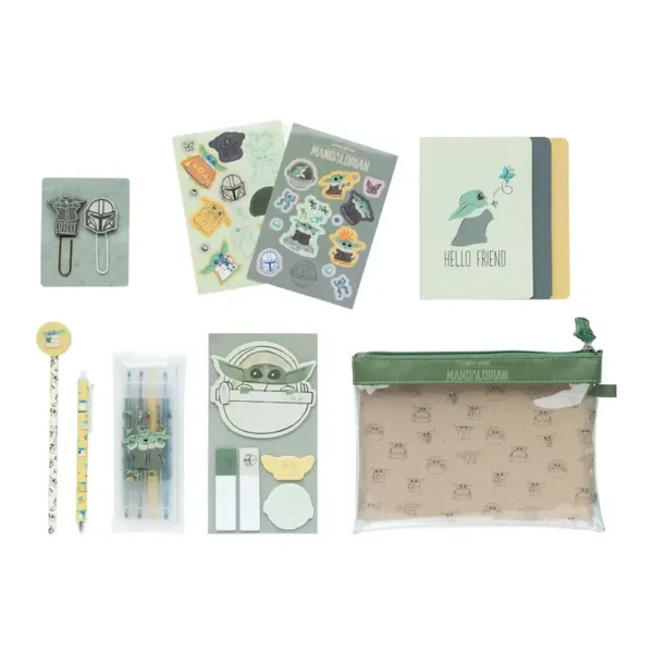 SET DE PAPELERIA GROGU STAR WARS