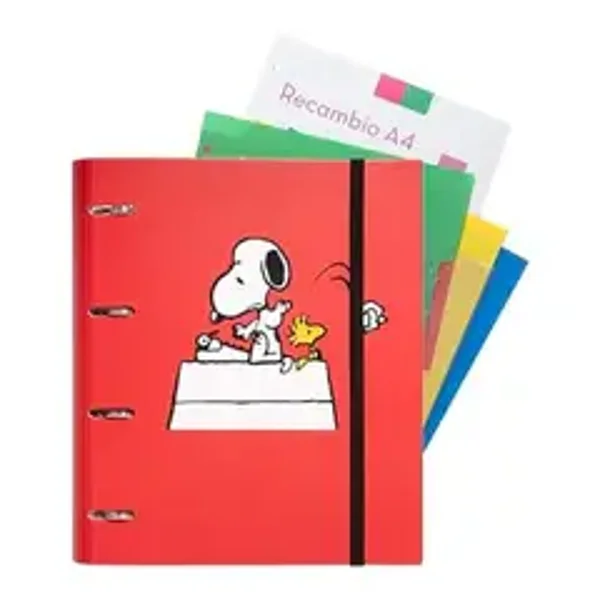 CARPEBLOCK 4 ANILLAS PREMIUM SNOOPY