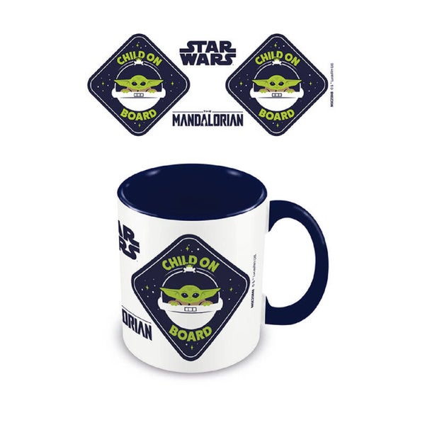TAZA STAR WARS THE MANDALORIAN THE CHILD ON BOARD