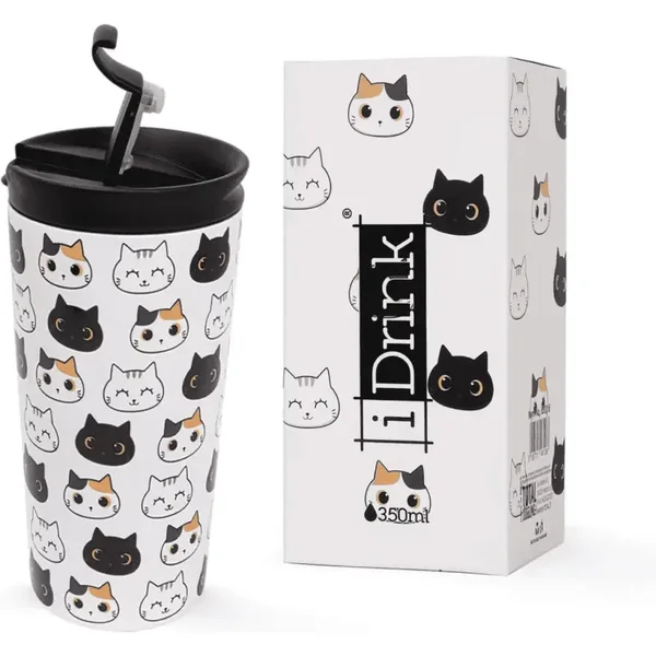 TAZA DE VIAJE 260 ML GATO