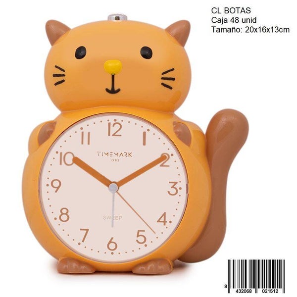 DESPERTADOR GATO TIMEMARK