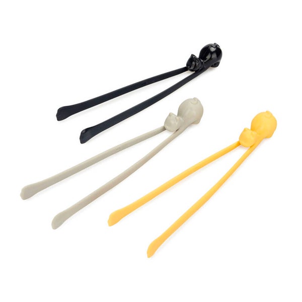 PINZA TOSTADORA MEOW MAGNÉTICO 20CM & GATO