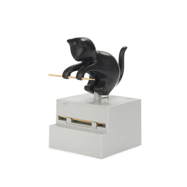 PALILLERO FRISKY NEGRO/GRIS PLÁSTICO & GATO