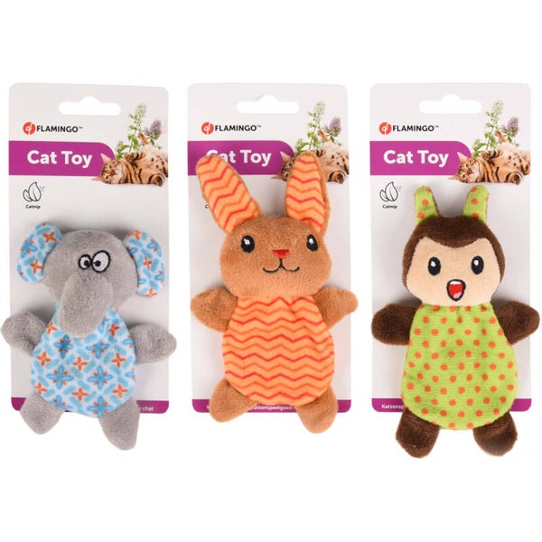 CONEJO/ELEFANTE/ARDILLA DE JUGUETE FLAMINGO - KIRK/GATO