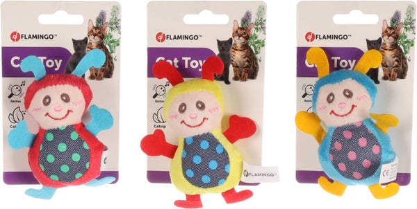 FLAMINGO MARIQUITA DE JUGUETE PARA GATO EN DISPLAY - DIZA