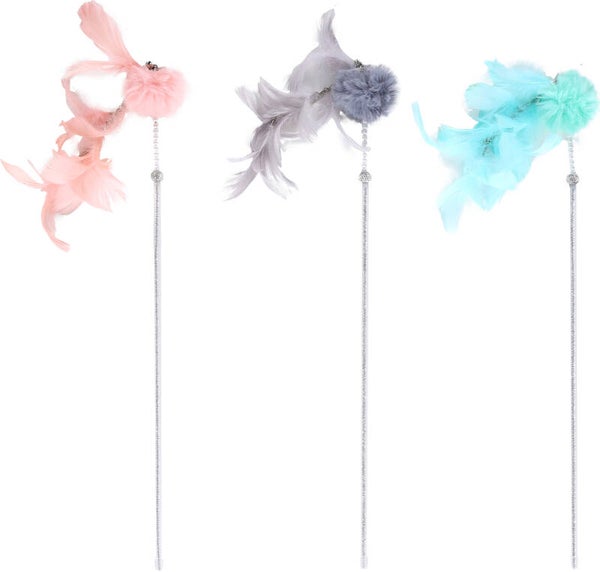 FLAMINGO JUGUETE PARA GATO CAÑAS - BOVEE