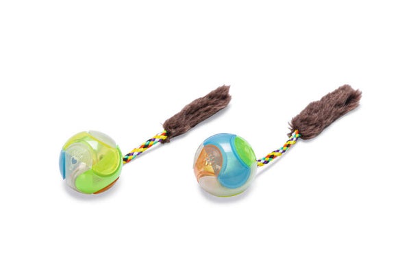 BEEZTEES JUGUETE PARA GATO PELOTA LUMINOSA SURTIDO