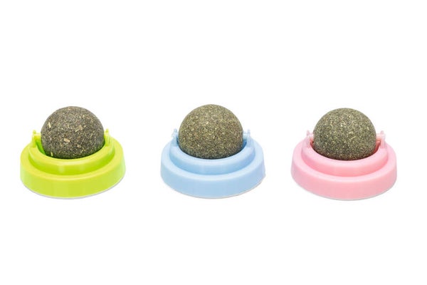 BEEZTEES JUGUETE PARA GATO HIERBA GATERA JUMZ 3UDS