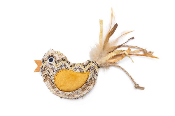BEEZTEES JUGUETE PARA GATO CON CATNIP -BIRD FLITY-