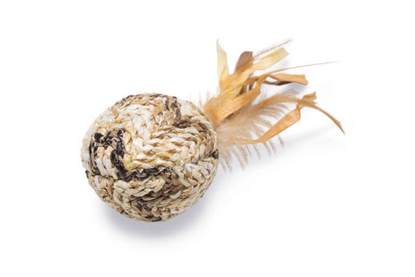 BEEZTEES JUGUETEPARA GATO PELOTA CON CATNIP -TUXA-