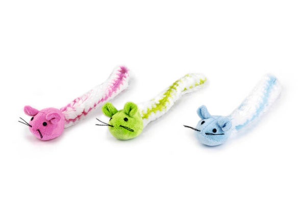 BEEZTEES JUGUETE PARA GATO RATONES DE PELUCHE SURTIDOS