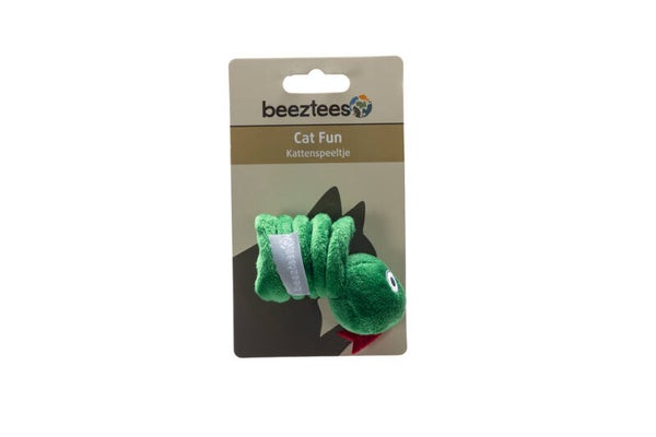 BEEZTEES JUGUETE DE PELUCHE PARA GATO SERPIENTE -COLECCIÓN JUNGLE-