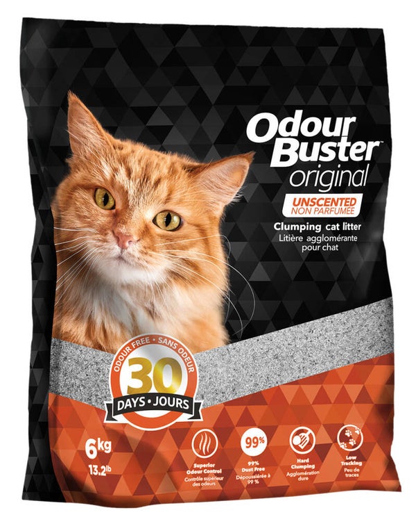 INTERSAND-ODOUR BUSTER ARENA PARA GATO ORIGINAL 6KG