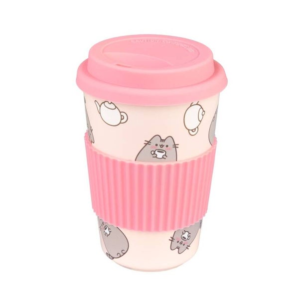 VASO CERAMICO CON TAPA GATO PUSHEEN MOMENTS