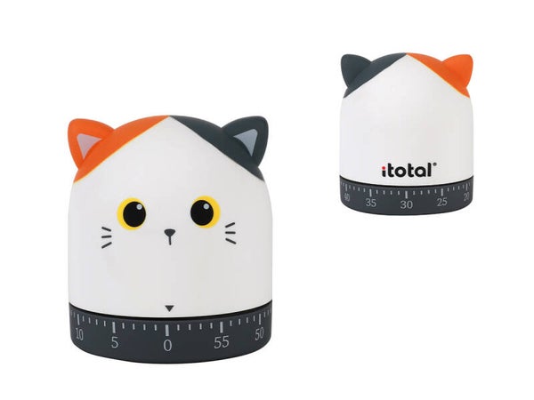 TIMER DE COCINA ORANGE CAT GATO