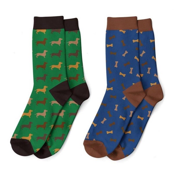 CALCETINES HUESOS TALLA UNICA 42-47 PERRO