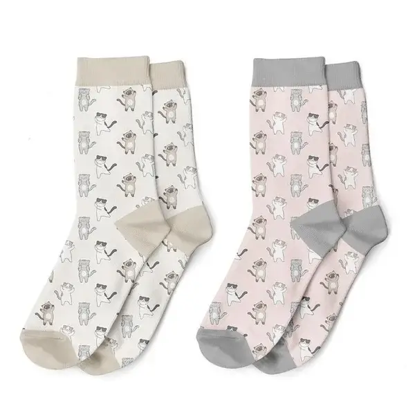 CALCETINES GATOS TALLA 39-42 (002)