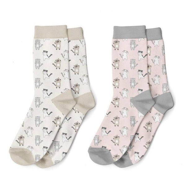 CALCETINES GATOS TALLA 35-42 (002)