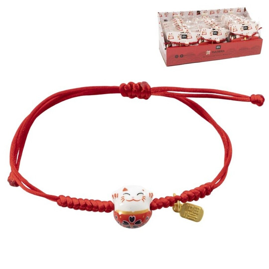 PULSERA MANEKI NEKO GATO DE LA SUERTE
