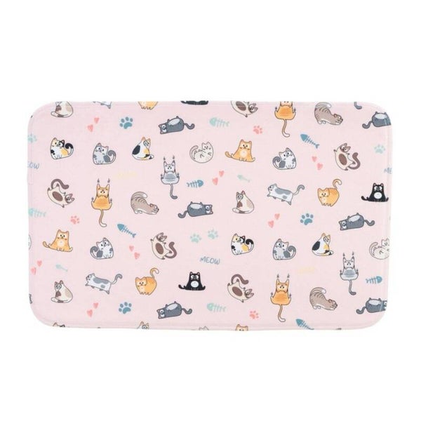 ALFOMBRA PARA COMEDERO 40X60CM GATOS