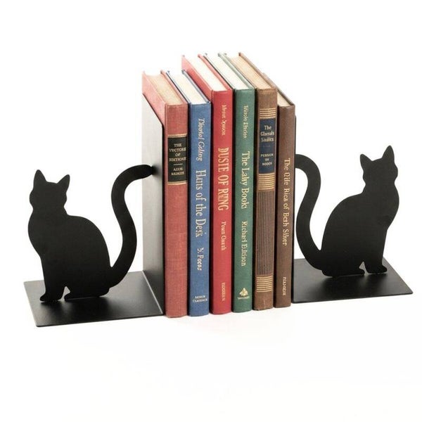 SUJETALIBROS METAL GATO 002