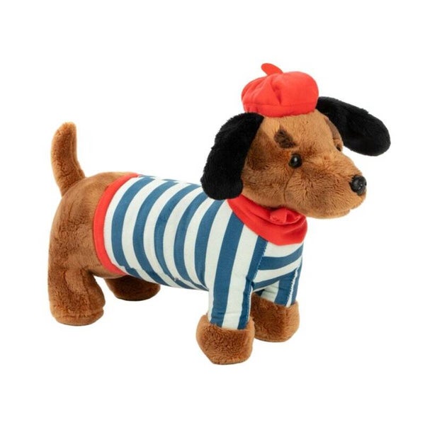PELUCHE 30CM TECKEL PERRO