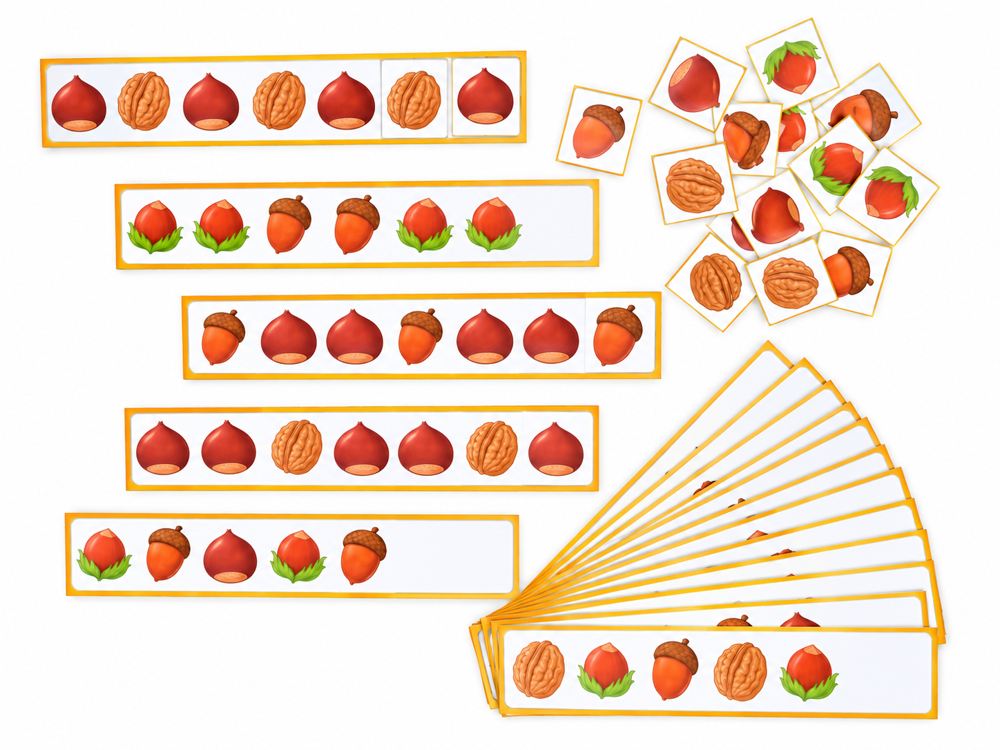 Les algorithmes des fruits d'automne - 5 suites
