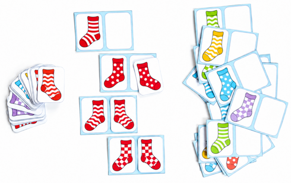 Les paires de chaussettes