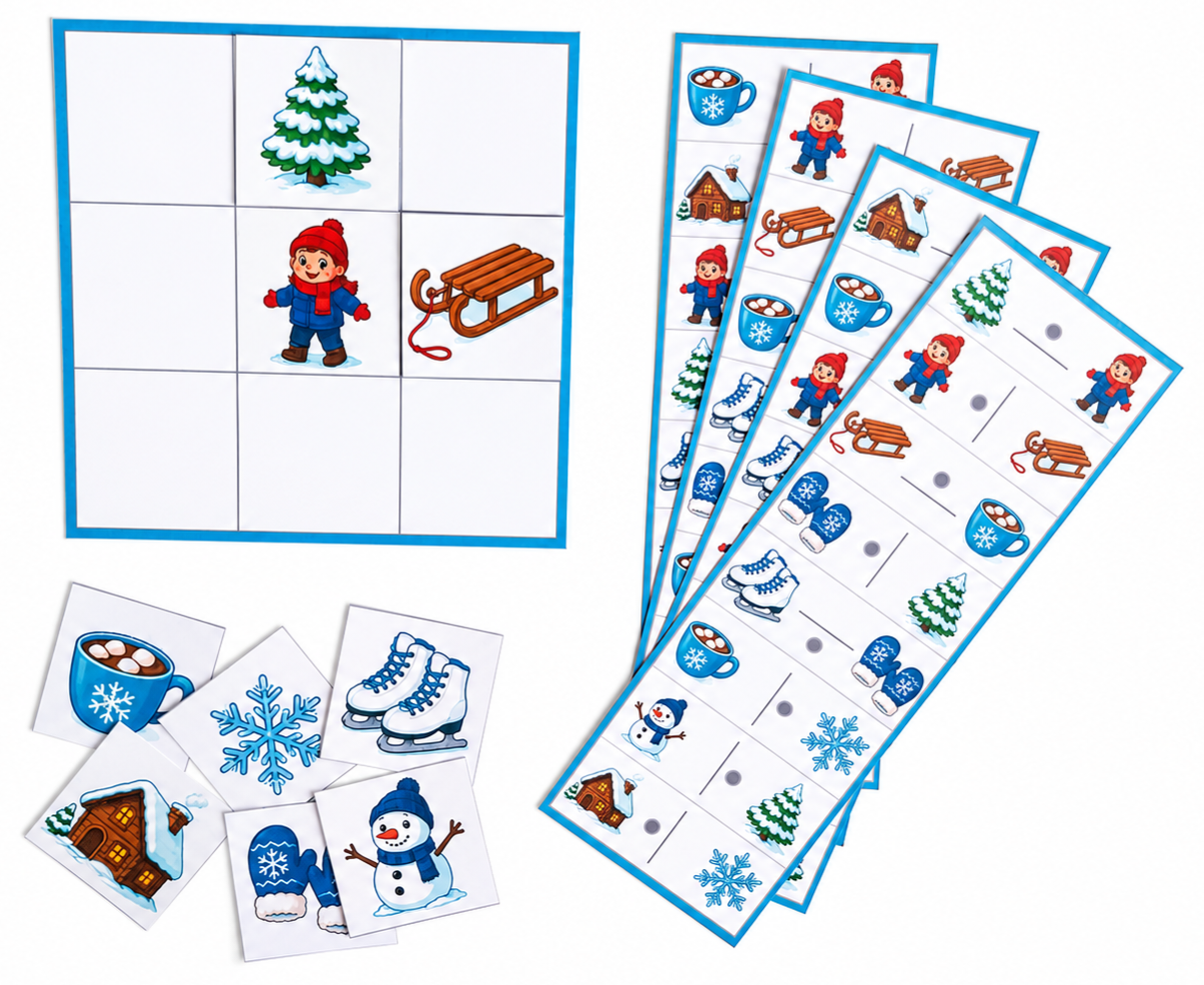 Les consignes pictos de l'hiver