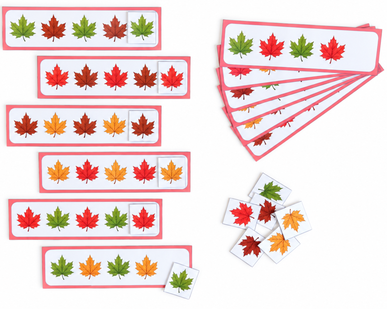 Les algorithmes des feuilles d'automne ABAB