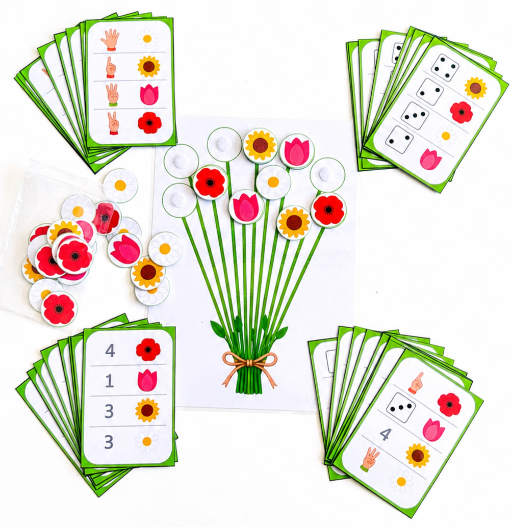 Le bouquet de fleurs - Niveau M2