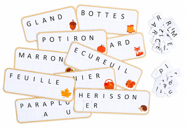 Les mots de l'automne