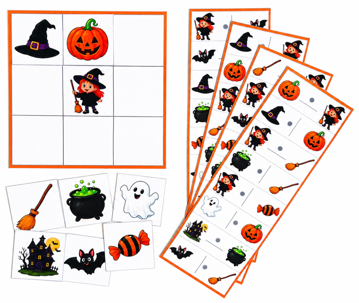 Les consignes pictos d'Halloween