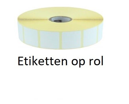 Unieservice bv etiketten op rol