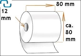 Thermorollen 80x80x12 mm 55 grams,  50/doos