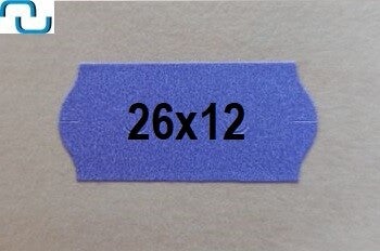 Prijsetiketten 26x12 mm, violet, permanent