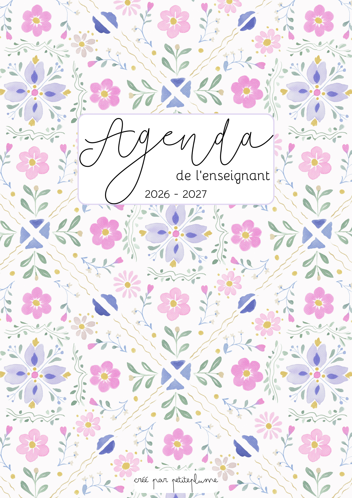 Agenda enseignants 2026-2027 – Version numérique PDF - Capri