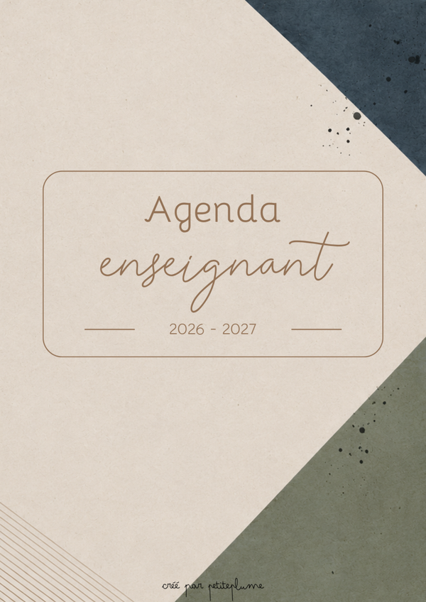 Agenda enseignants 2026-2027 – Version numérique PDF - Henri