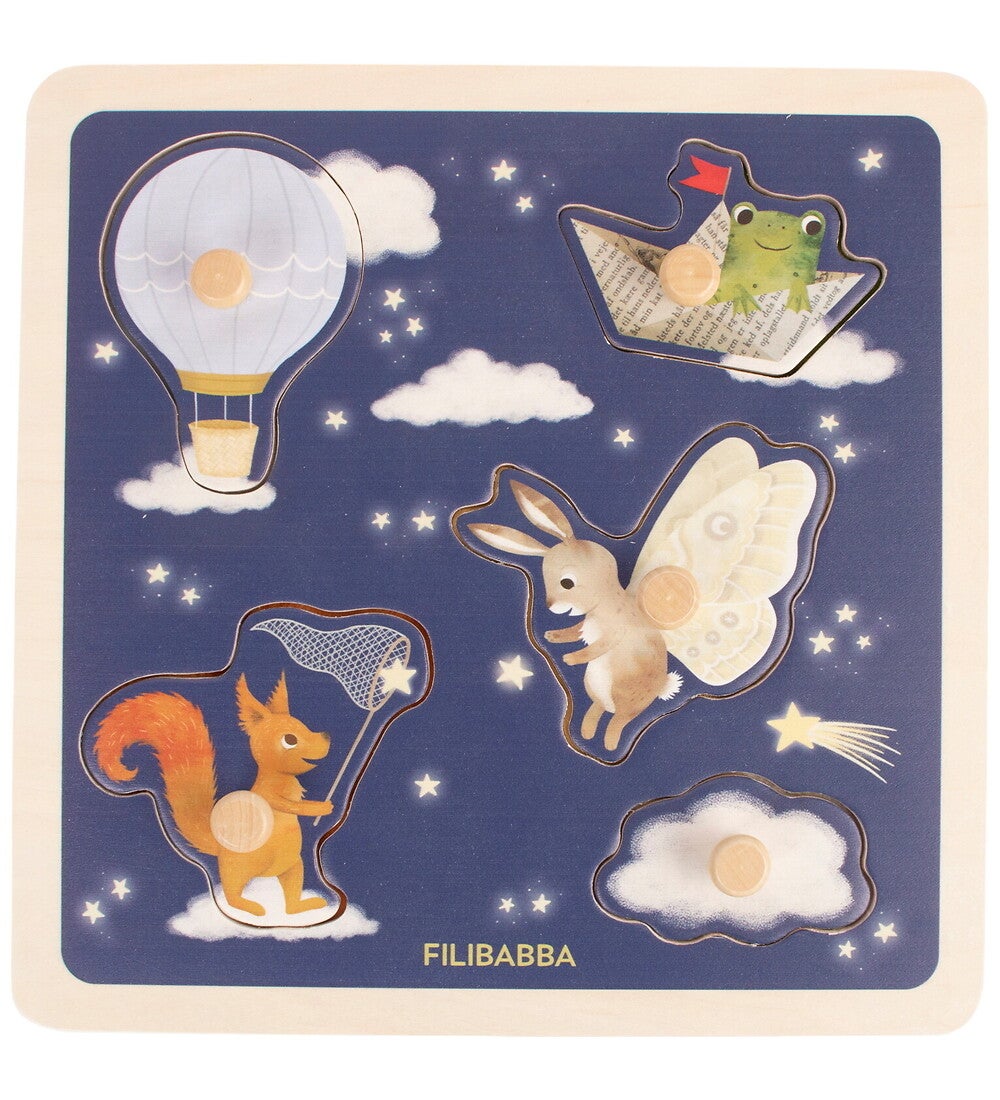 Puzzle sensoriel Little Adventurers - Filibabba