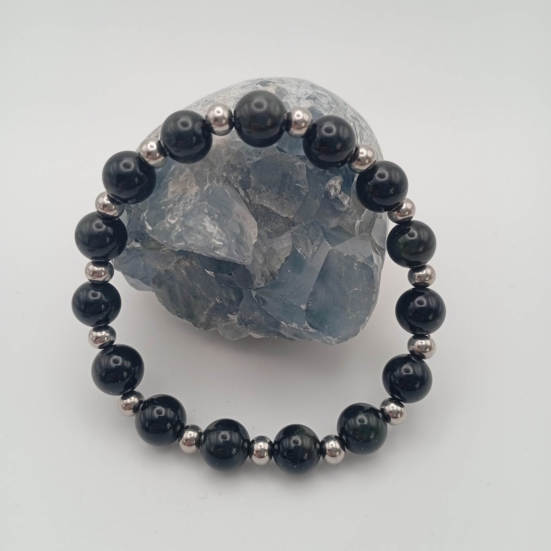 Bracelet de Protection en Obsidienne