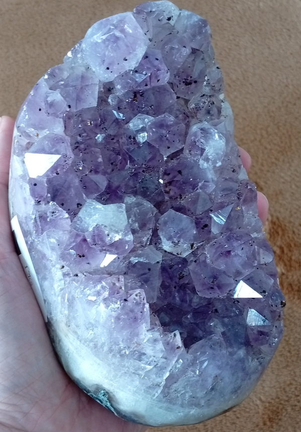 Améthyste + goéthite