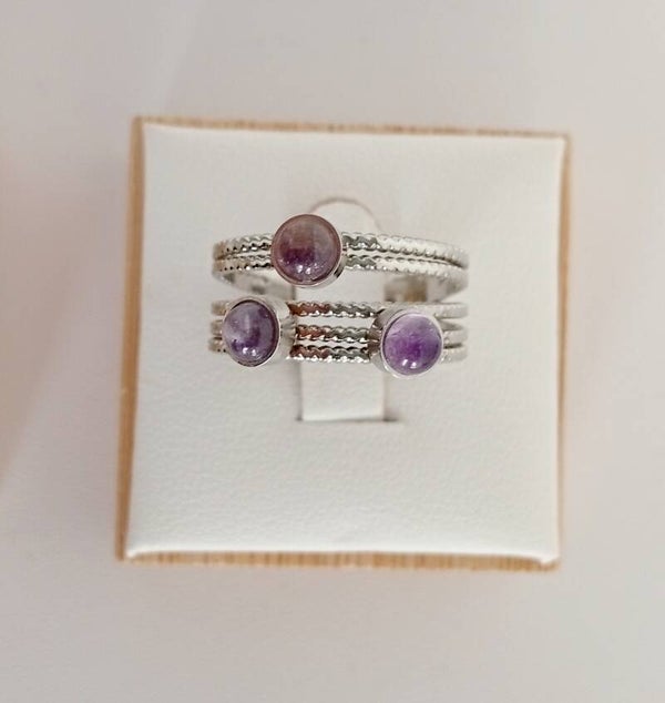 Bague Esmée - Améthyste