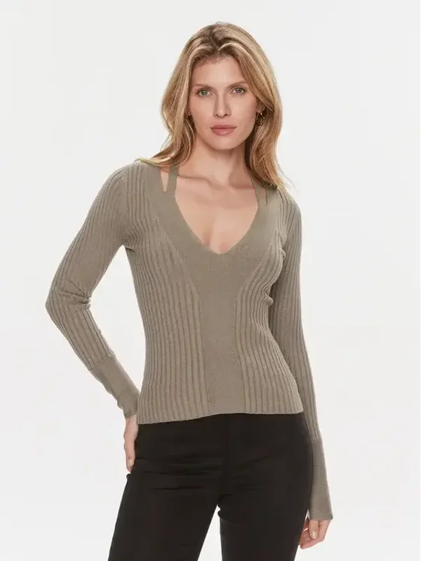 Guess Trui W3BR30 Z2V42 Beige Slim Fit