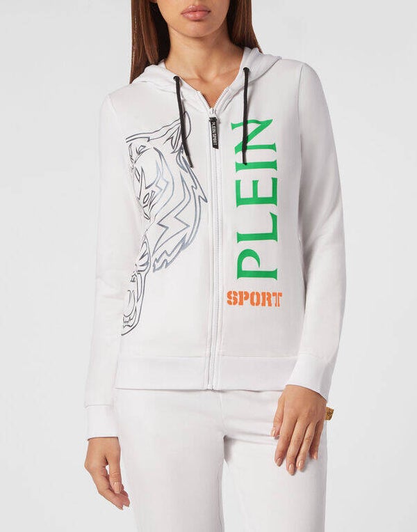 Plein Sport  dames hoodie wit