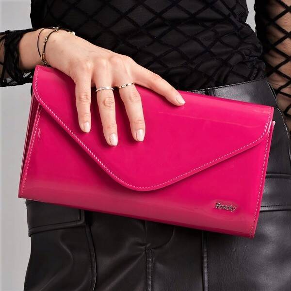Rovicky roze clutch tas